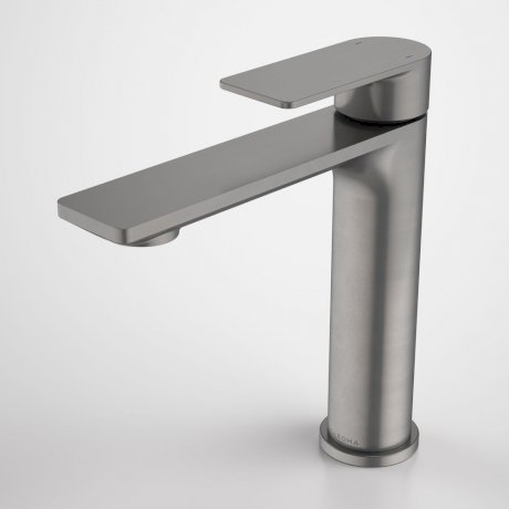 Caroma Urbane II Lead Free Mid Tower Basin Mixer Gunmetal