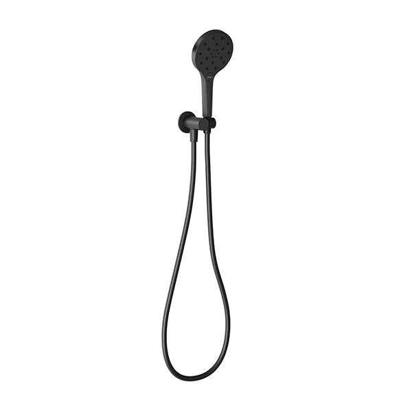Phoenix Tapware Ormond LuxeXP Hand Shower with Flexible Bracket in Matte Black - The Blue Space