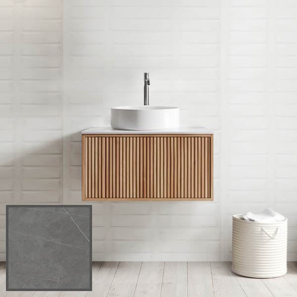 Ingrain Grooved Wall Hung Vanity