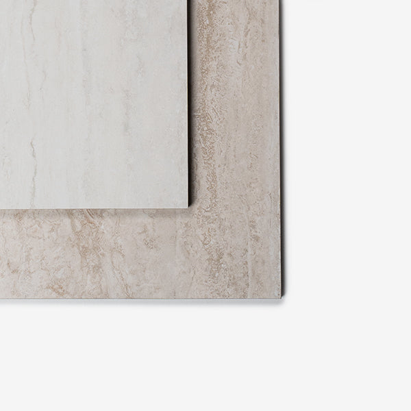 Beige Josie Cross Cut Travertine Tile Tech grip 300 x 600 x 10mm Porcelain | The Blue Space