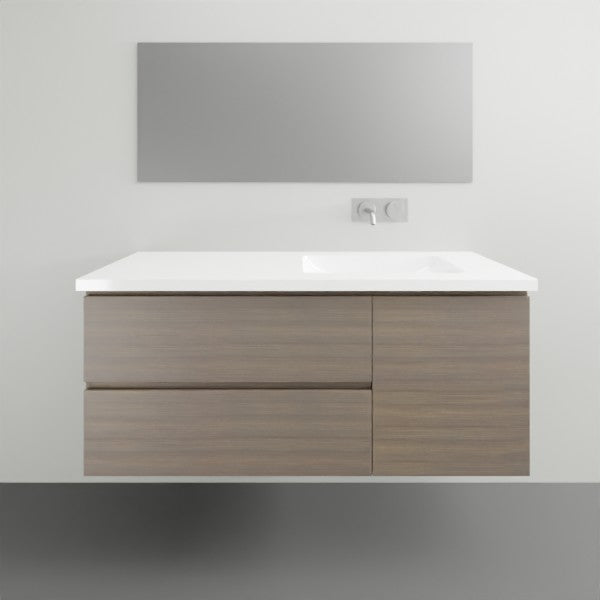 ADP Drift Wall Hung Vanity - 1200mm Right Bowl | The Blue Space