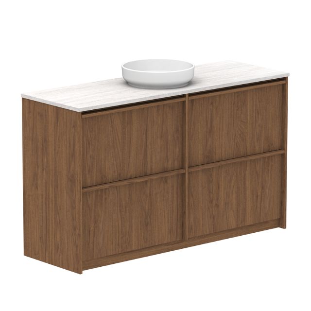 ADP Eli Floor Standing Vanity 1500mm Centre Bowl ELIFAW1500WKCCP | The Blue Space