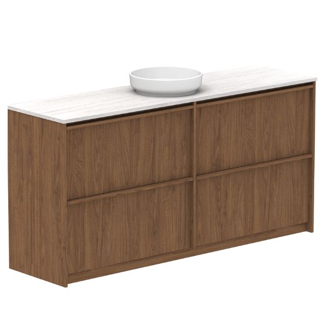 ADP Eli Floor Standing Vanity 1800mm Centre Bowl ELIFAW1800WKCCP | The Blue Space