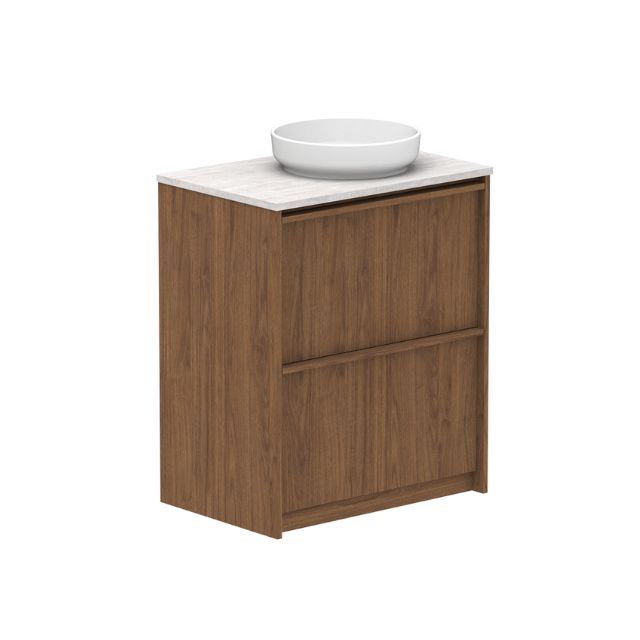 ADP Eli Floor Standing Vanity 750mm Right Bowl ELIFAW0750WKRCP | The Blue Space