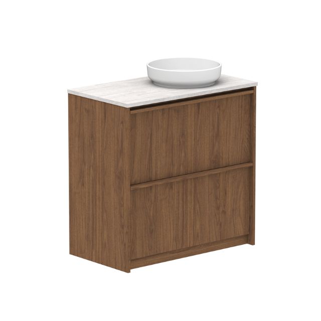 ADP Eli Floor Standing Vanity 900mm Right Bowl ELIFAW0900WKRCP | The Blue Space