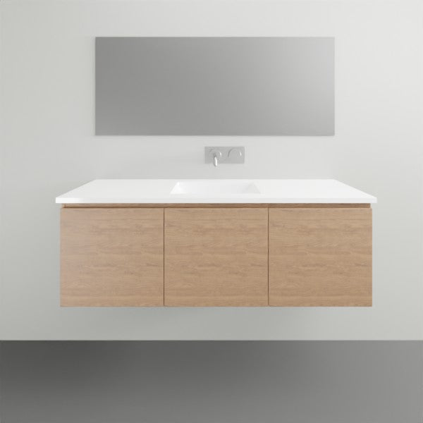 ADP Glacier Lite All Door Slim Vanity with Ceramic Top - 1200mm Centre Bowl | The Blue Space
