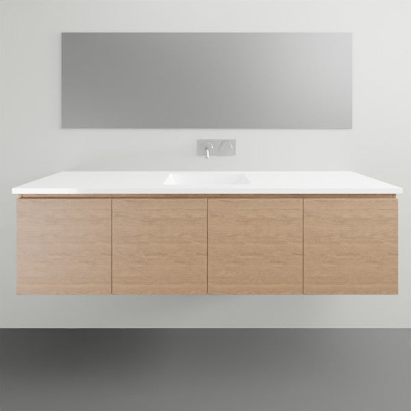 ADP Glacier Lite All Door Slim Vanity with Ceramic Top
