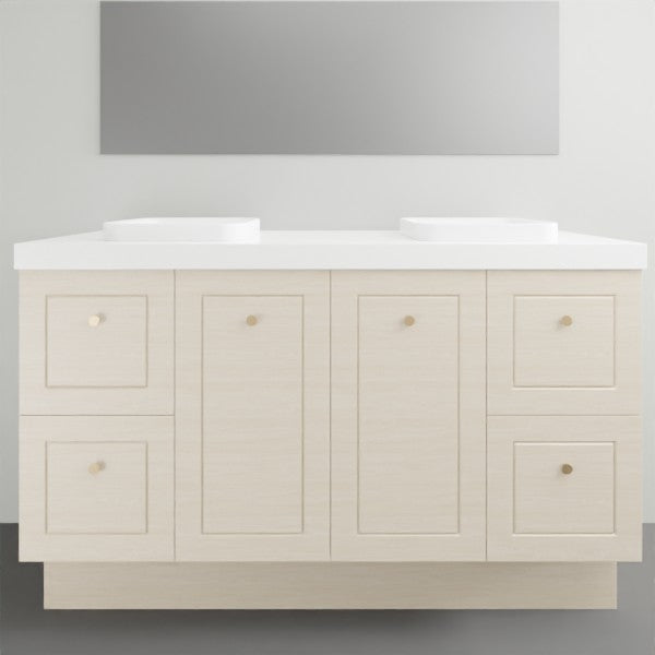 ADP Madison Vanity - 1500mm Double Bowl | The Blue Space