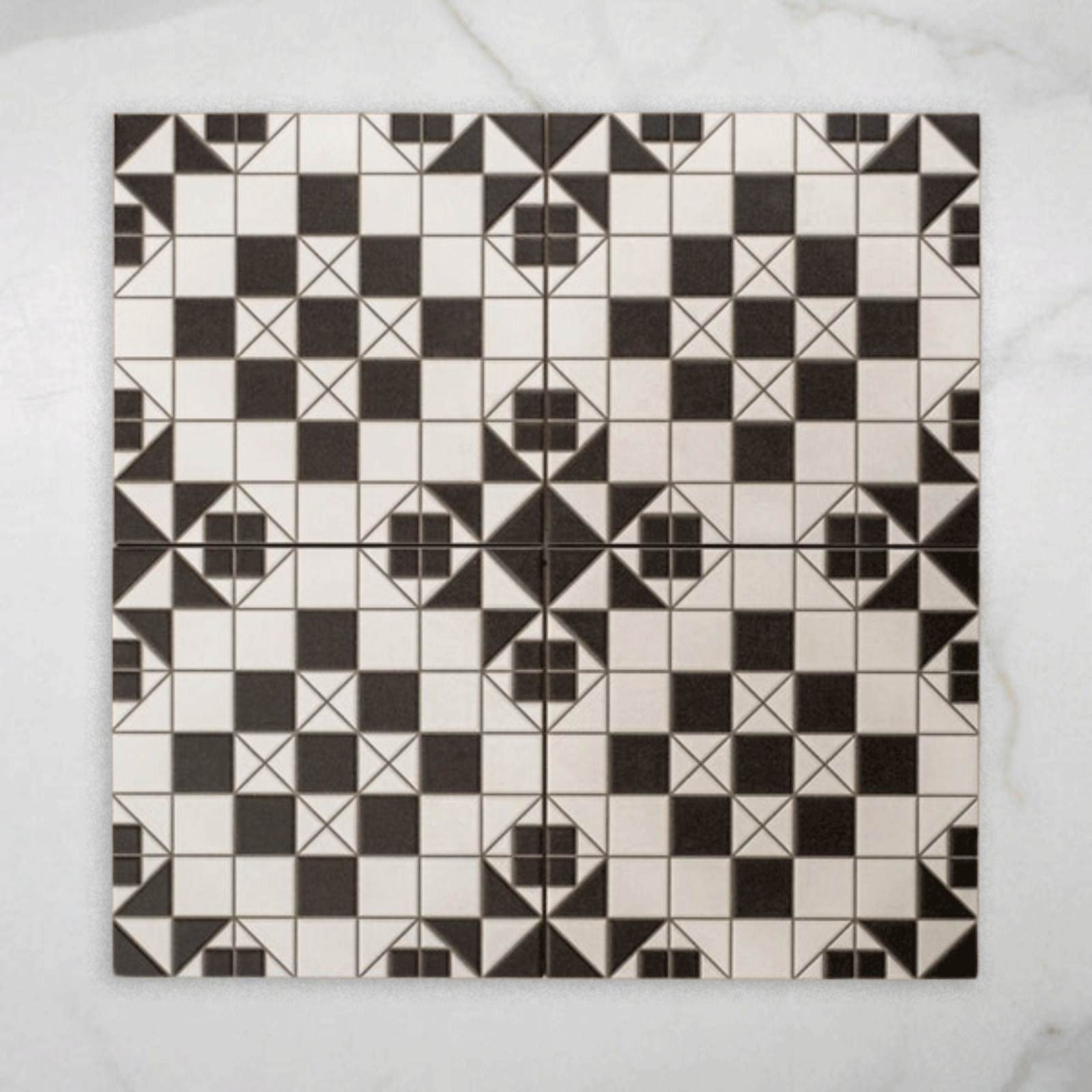 Alicante Brighton Matt Cushioned Edge Porcelain Tile 316x316mm online at The Blue Space