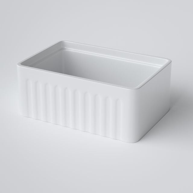 Bao Ceramic Farmhouse Sink & Accessories Pack 615mm - The Blue Space