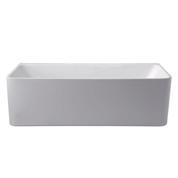 BelBagno Alto Back-to-Wall Bathtub 1700mm BB52-1700 - The Blue Space