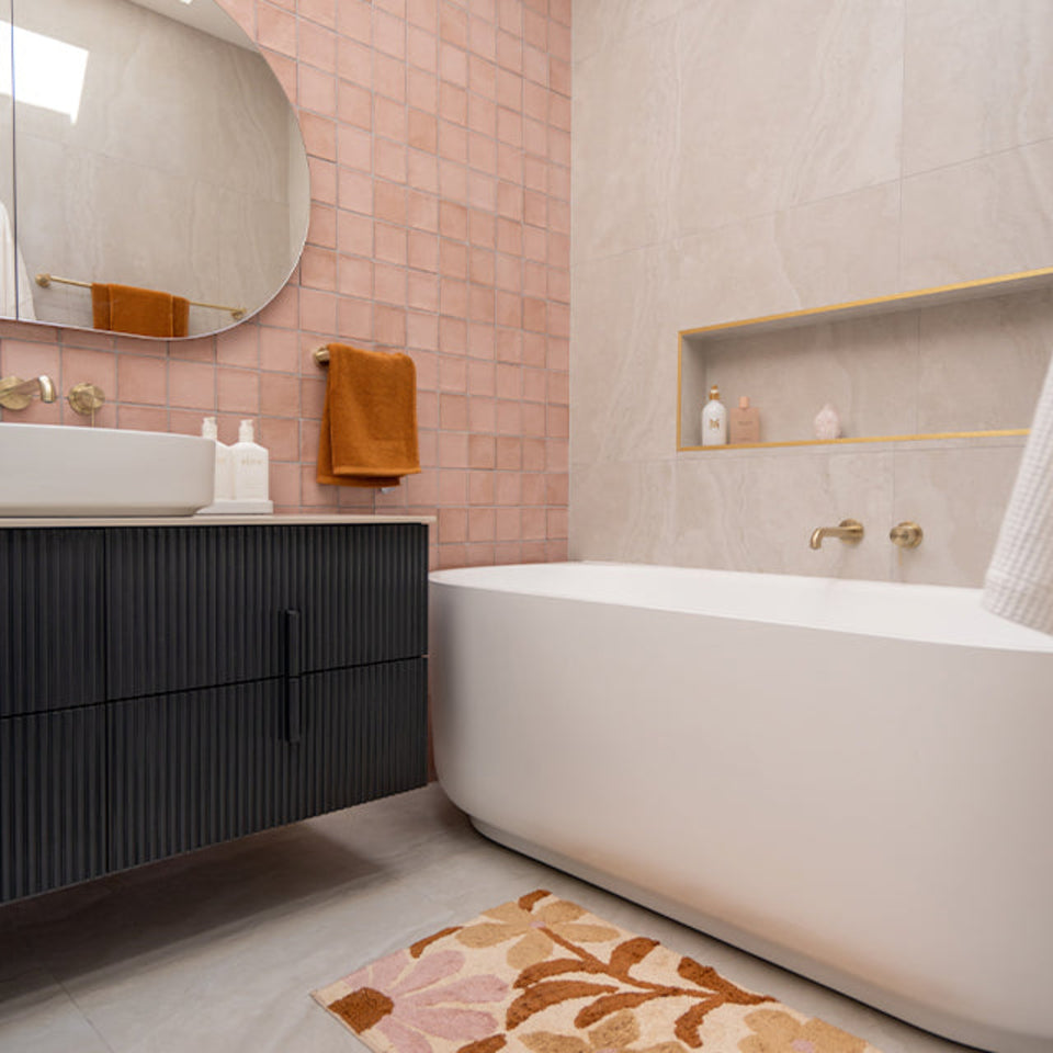 Bao Elegant 1500mm Back to Wall Bath