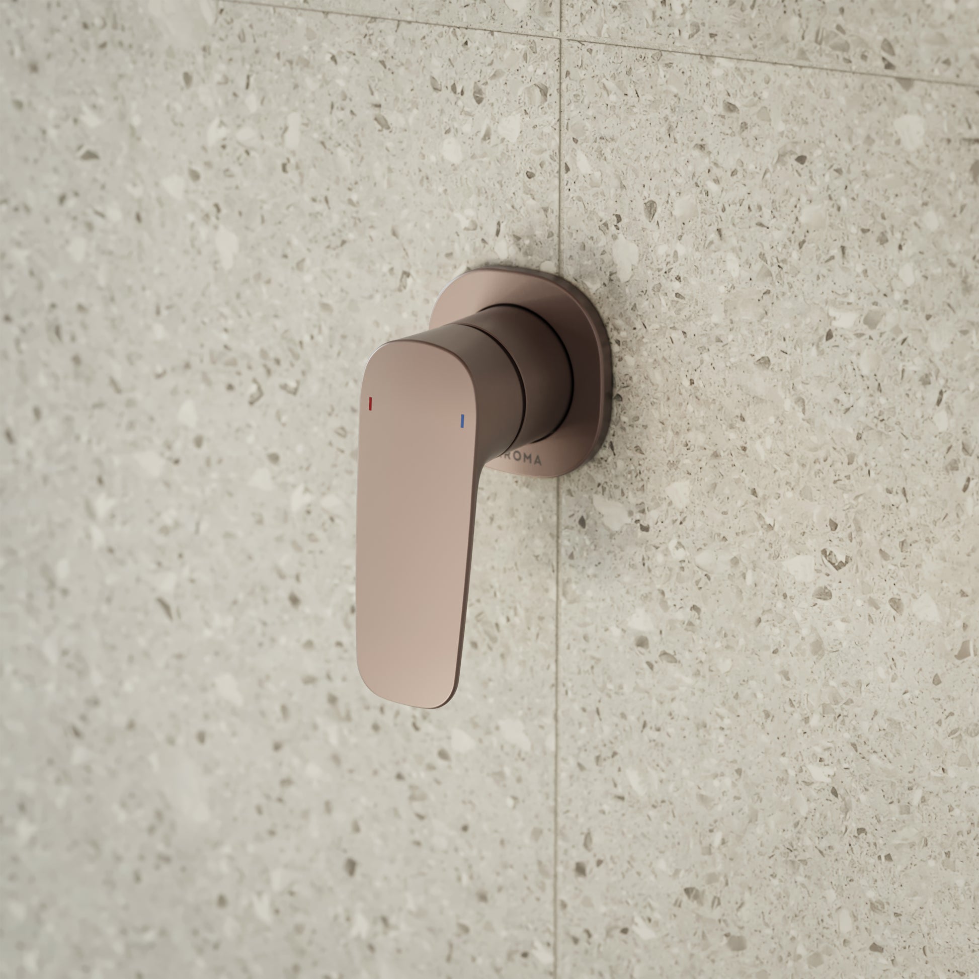 Caroma Contura II Bath/Shower Mixer - Brushed Bronze