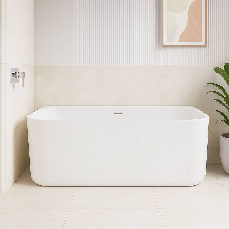 Caroma Luna Back To Wall Bath 1400mm