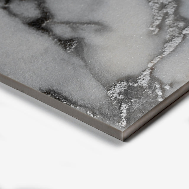 Grey Sofia Honed Marble Italian Porcelain Tile 1200x600x6.5mm | The Blue Space