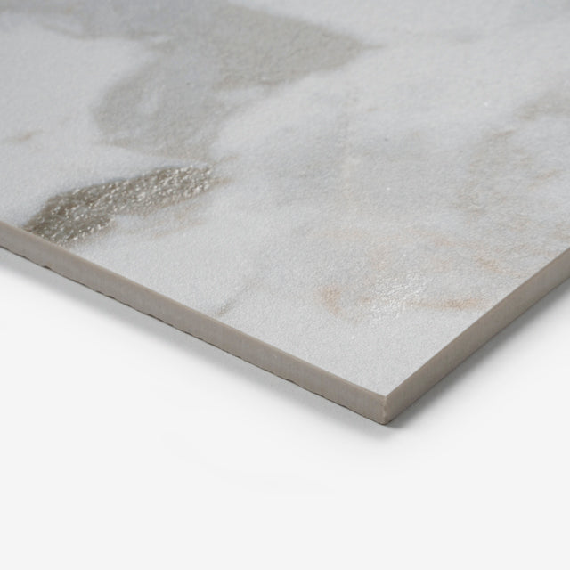White Sofia Honed Marble Italian Porcelain Tile 1200x600x6.5mm