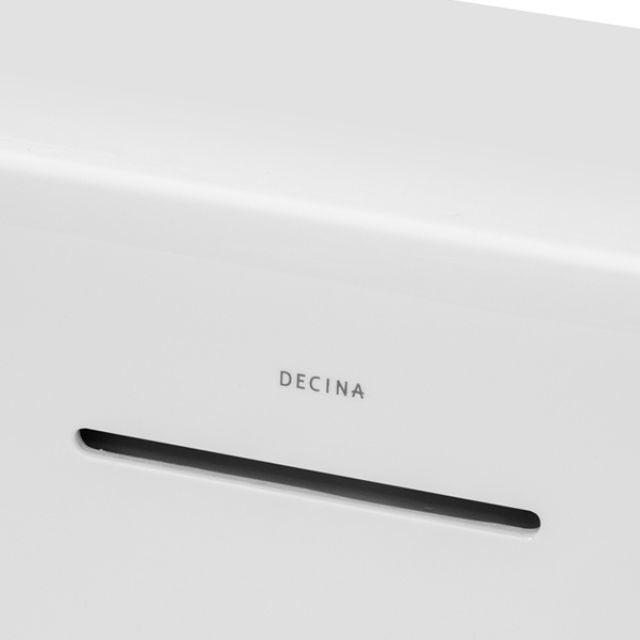 Decina Natalia 1700 Back-To-Wall Corner Bath with Overflow