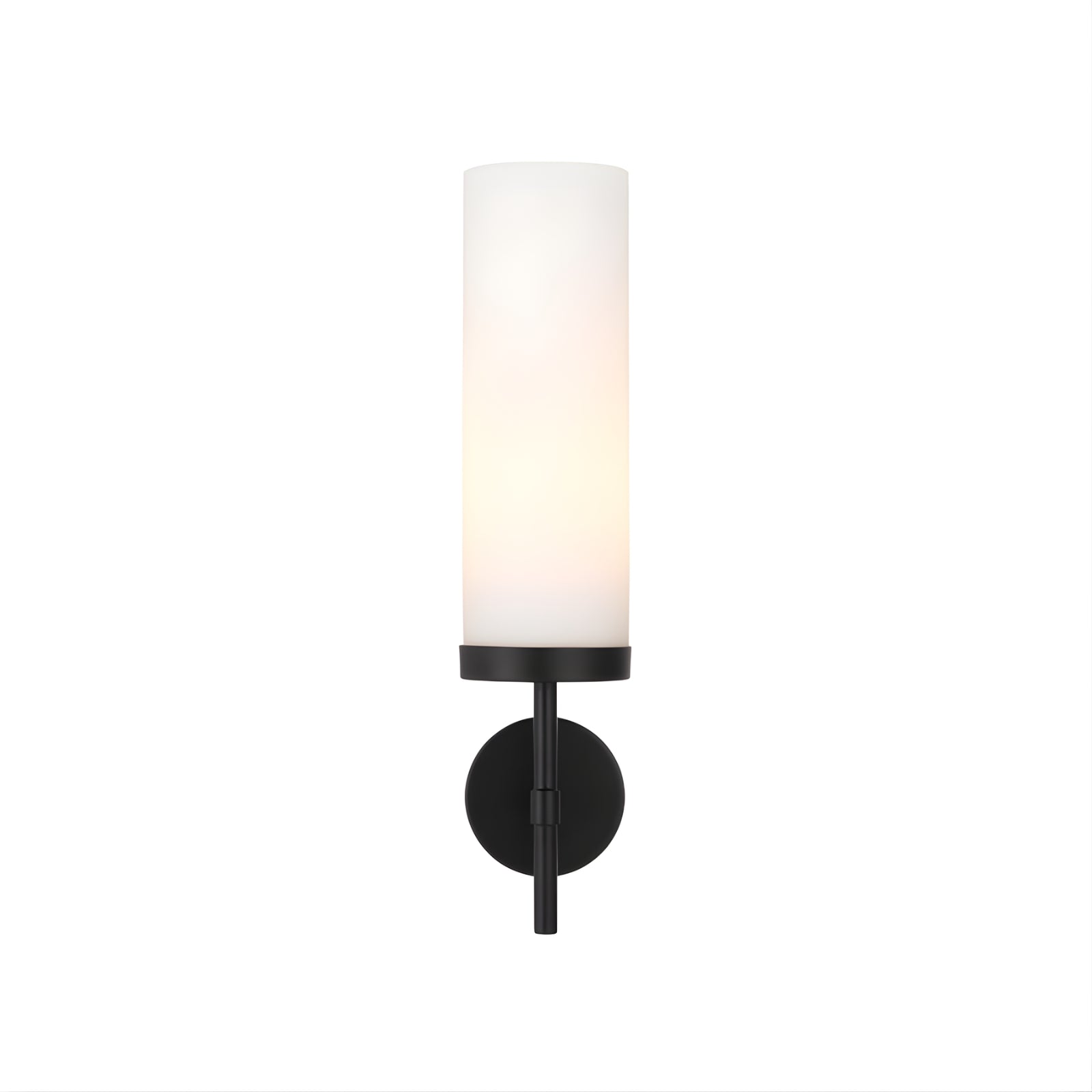 Front Telbix Garot Wall Light Black Opal Matte GAROTWB-BKOP - The Blue Space