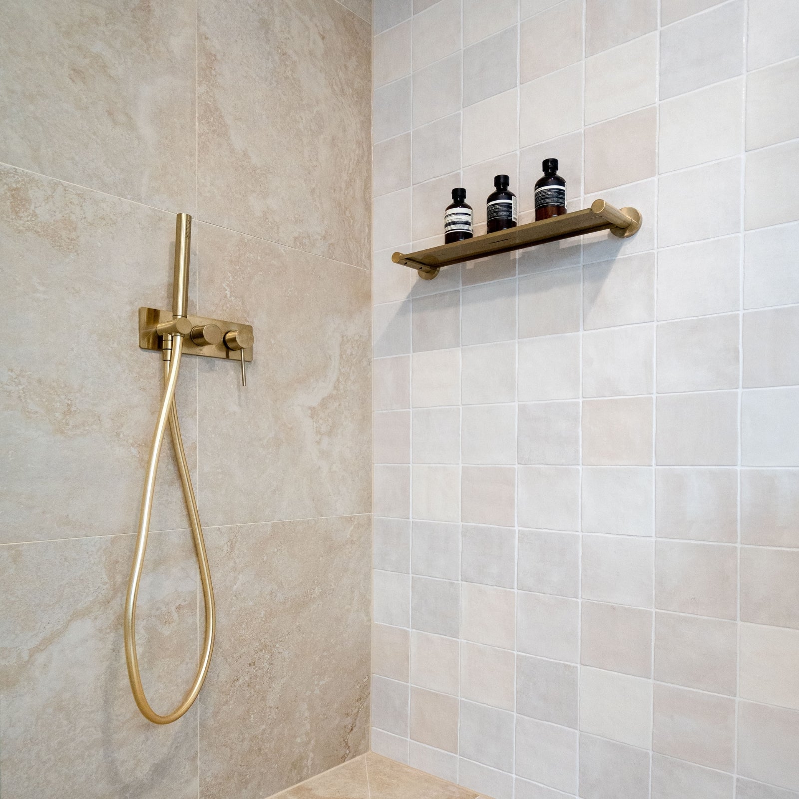 Snow White Ella Zellige Tile 100 x 100 x 10mm Spanish Ceramic | The Blue Space