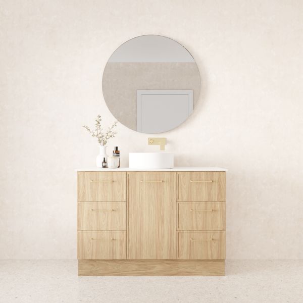 Marquis Hamilton Floor Standing Vanity - 1200mm Offset Bowl Front | The Blue Space