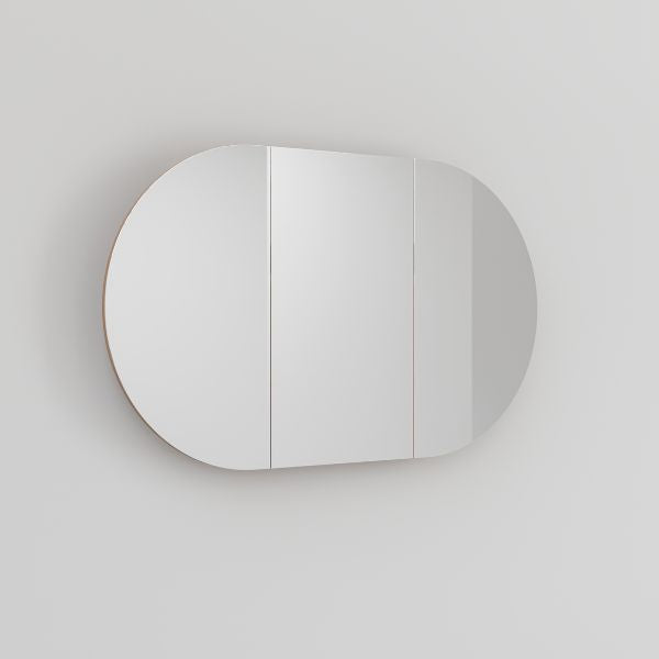 Ingrain Horizontal Pill 1500mm Shaving Cabinet Deep Etched Image - The Blue Space