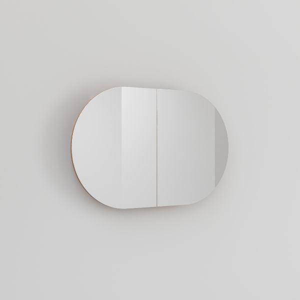 Ingrain Horizontal Pill Shaving Cabinet Deep Etched Image 1200mm - The Blue Space