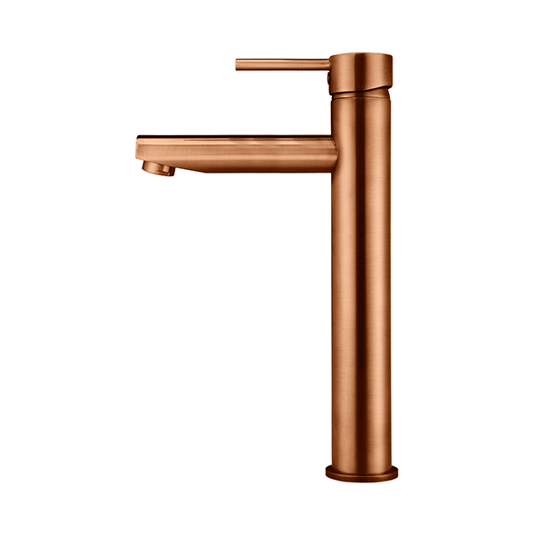 Meir Round Tall Basin Mixer Lustre Bronze