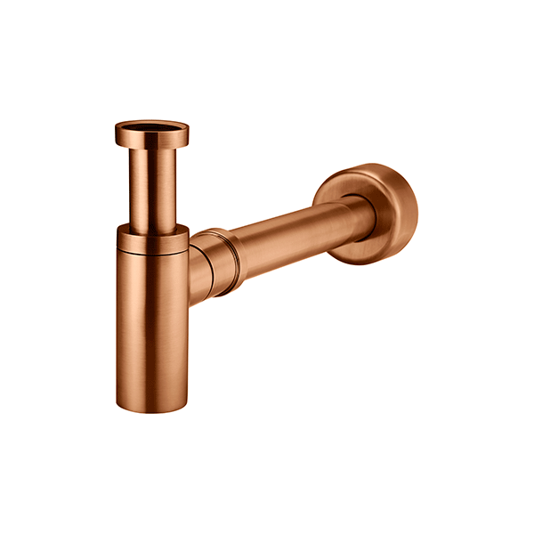Meir Round Bottle Trap 32mm Lustre Bronze