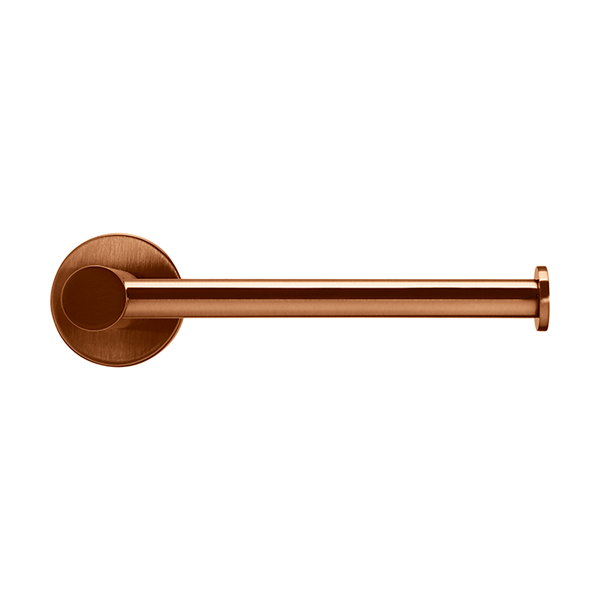 Meir Round Toilet Roll Holder Lustre Bronze