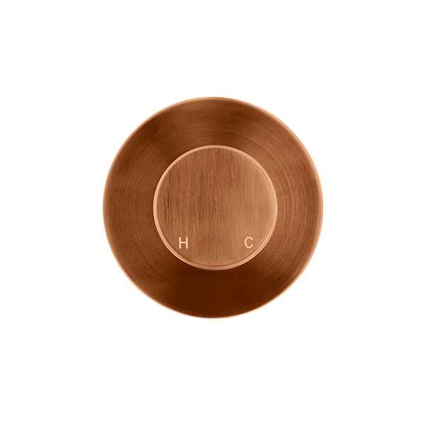 Meir Pinless Round Wall Mixer Lustre Bronze