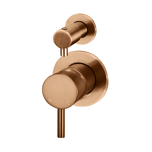 Meir Round Diverter Mixer Lustre Bronze