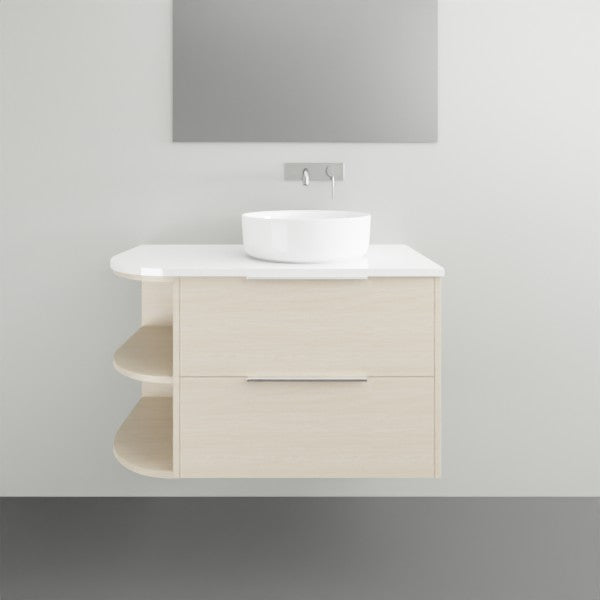 Marquis Avion Wall Hung Vanity with Symphony Solid Surface Top and Basin