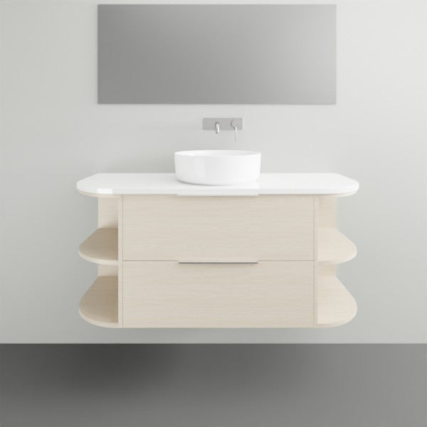 Marquis Avion Wall Hung Vanity with Symphony Solid Surface Top and Basin