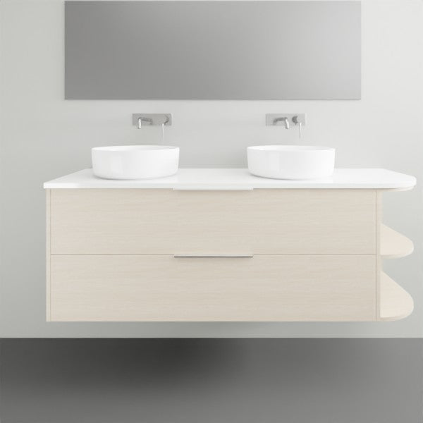 Marquis Avion Wall Hung Vanity with Symphony Solid Surface Top and Basin