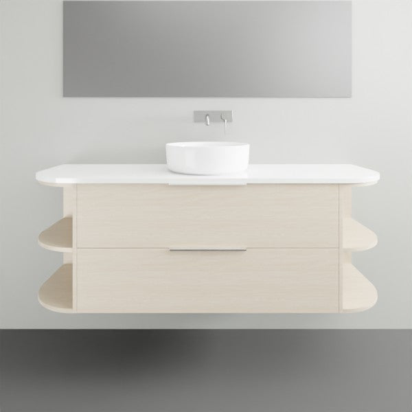 Marquis Avion Wall Hung Vanity with Symphony Solid Surface Top and Basin