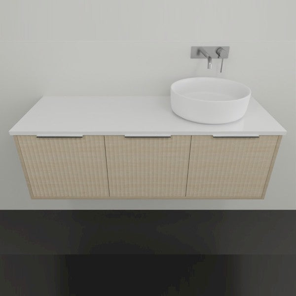 Marquis Bay Wall Hung Vanity - 1200mm Offset Bowl | The Blue Space