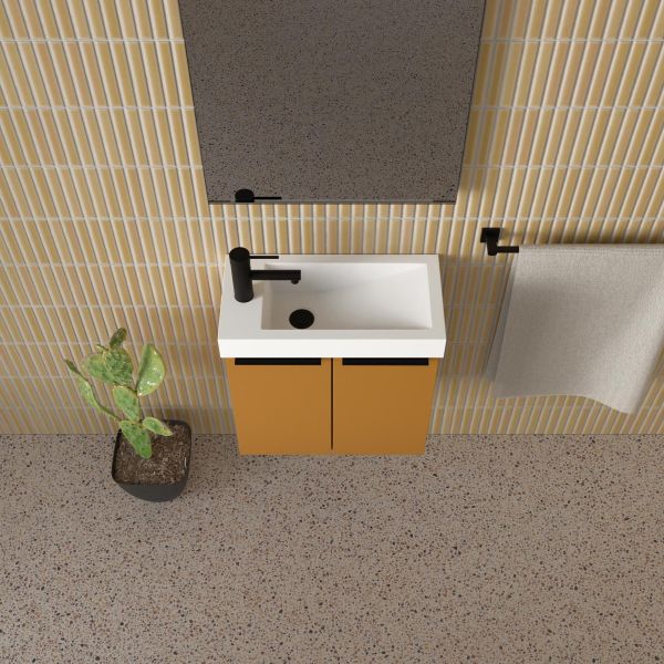 Marquis Emerald Compact Vanity - 500mm Wall Hung Top | The Blue Space