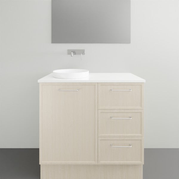 Marquis Hamilton4 Floor Standing Vanity - 900mm Offset Bowl | The Blue Space