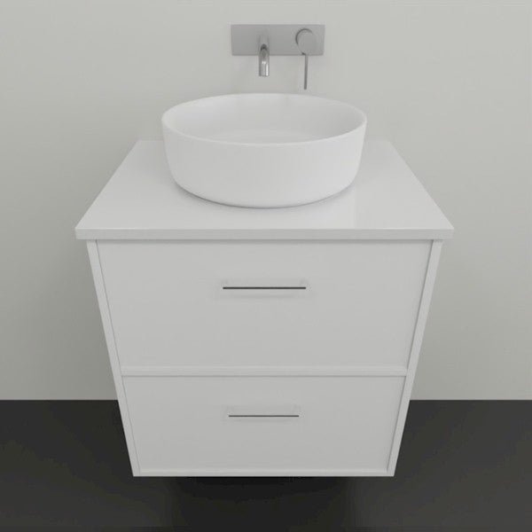 Marquis Palm1 Wall Hung Vanity - 600 Centre Bowl | The Blue Space
