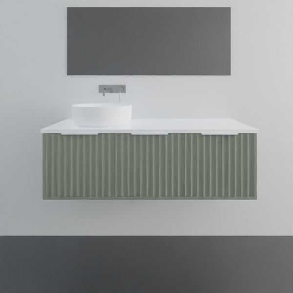 Marquis Peak6 Wall Hung Vanity - 1200 Offset Bowl | The Blue Space