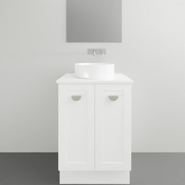 Marquis Provincial2 2 Door Floor Standing Vanity - 600mm Centre Bowl | The Blue Space