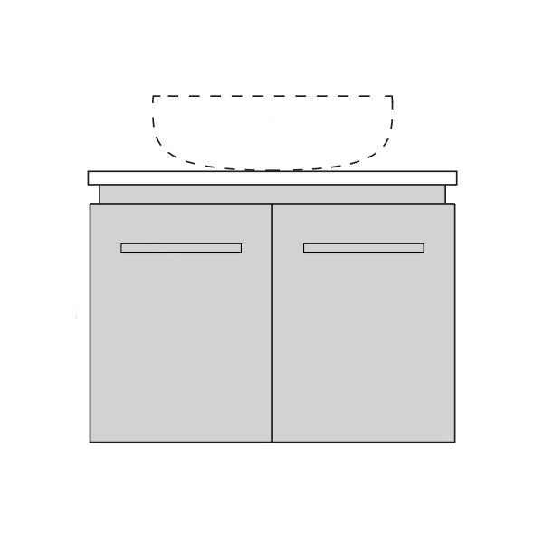 Marquis Riviera Wall Hung Vanity
