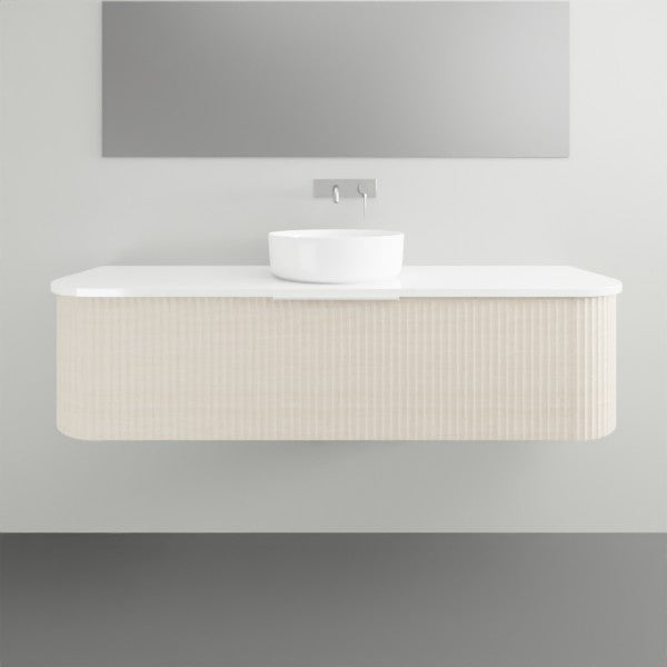 Marquis Shore 1 Drawer Wall Hung Vanity with Symphony Solid Surface Top and Basin