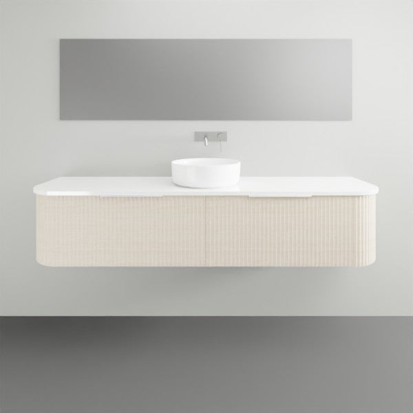 Marquis Shore 2 Drawer Wall Hung Vanity - 1800 Centre Bowl | The Blue Space