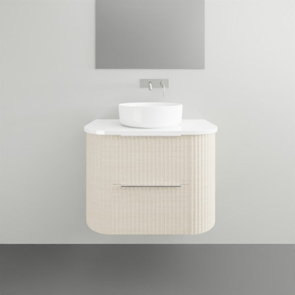 Marquis Shore 2 Drawer Wall Hung Vanity - 750 Centre Bowl | The Blue Space