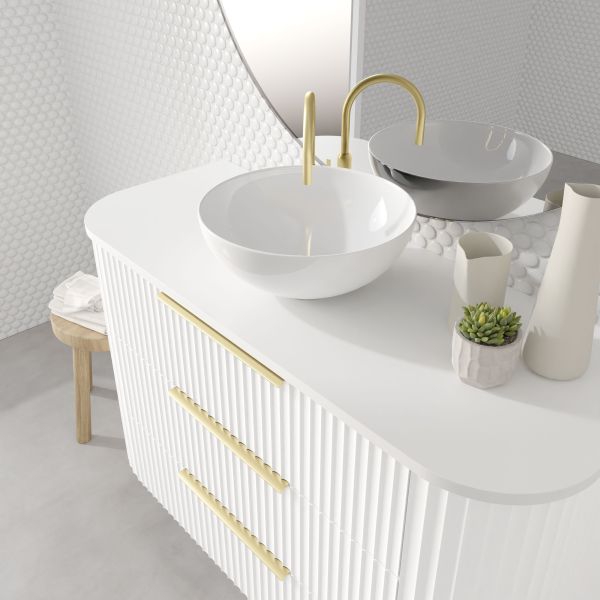 Marquis Shore2 Floor Standing Vanity - 900mm Centre Bowl Basin | The Blue Space
