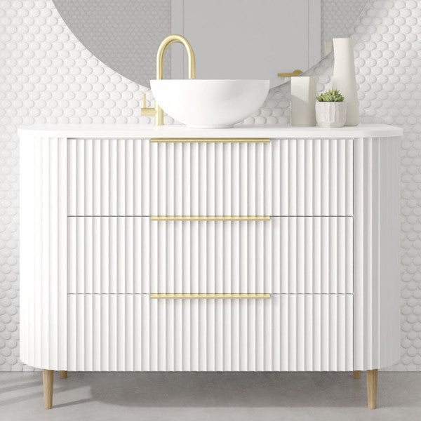 Marquis Shore2 Floor Standing Vanity - 900mm Centre Bowl Closeup | The Blue Space