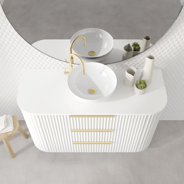 Marquis Shore2 Floor Standing Vanity - 900mm Centre Bowl Top | The Blue Space