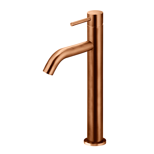 Meir Piccola Tall Basin Mixer Lustre Bronze