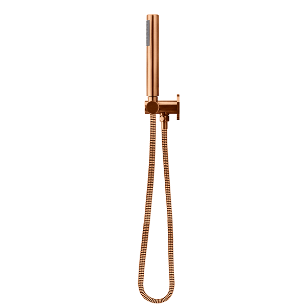 Meir Round Hand Shower on Swivel Bracket Lustre Bronze